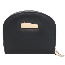 Mini Bag Pocket Lady's Purse Bolsos De Mujer Zipper Card Bag Wholesale Pu Leather Pure Color Fashion Purses