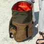 CHANGRONG Custom waterproof Polyester outdoor top roll backpack for men