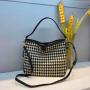 2021 Fall Winter Women Big Capacity Tote Handbags Houndstooth Ladies Crossbody Shoulder Bags