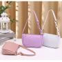 2024 Ladies Crocodile Print Underarm Bag Fashion Net Red Portable Single Strap Shoulder Handbag