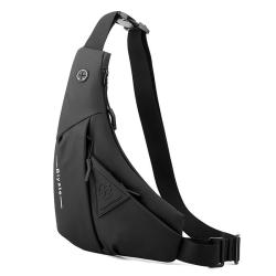 ZR663 Man Chest Bag New Waterproof Shoulder Bag Sports Travel Crossbody Outdoor Solid Color Print logo Business High Quality Bag