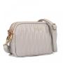 2024 new fashion ladies three layers of zipper small crossbody bag removable shoulder strap shoulder bag