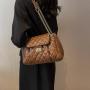 Hot Sales Bolsas Para Mujer Embroidery Shoulder Bag Custom Leather Bag Handbags For Women