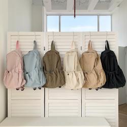 New Fashion Woman korean bag  Casual Travel Backpack Fashion Nylon Shoulder Bags Ladies Student Design Backpack