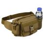 Multifunctional Luya Waist Bag Tactical Crossbody for Cycling Mountaineering Leisure Activities with Zipper Closure