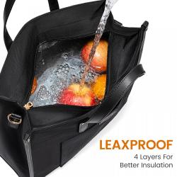 LOVEVOOK Custom Logo Lightweight Large Capacity Insulated Lunch Box for Office Work Picnic Beach Lunch Bag for Women Men