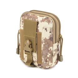 KBW681 Hot Sale Molle Sports Fanny Pack Men Outdoor Tactical Camouflage Running 6,7 Inch Accessory Cell Phone Hanging Chest Bag