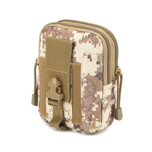 KBW681 Hot Sale Molle Sports Fanny Pack Men Outdoor Tactical Camouflage Running 6,7 Inch Accessory Cell Phone Hanging Chest Bag