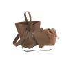 2024 Custom LOW MOQ Genuine Leather Bucket Bag Handbag For Women With Clutch Pouch