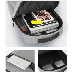 KBW600 Nylon Laptop Bag Business Commuting Business Trip Backpack USB Casual Men Travel Three Sets of Shoulder Bag