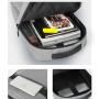 KBW600 Nylon Laptop Bag Business Commuting Business Trip Backpack USB Casual Men Travel Three Sets of Shoulder Bag