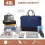 LOVEVOOK 2024 Best-selling Carryon Travel luggage travel bags luggage suitcase with 3 Packing Cubes & Wet pocket Gym Fitness Bag