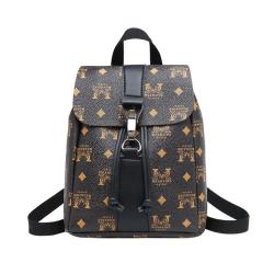 Low Price New Pu Leather Women's Backpack 2024 Wholesale Large Capacity Zipper Shoulder Bag for Women