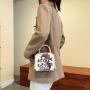 2024 New Chinese style fashion design sense women shoulder chain bag portable cosmetics handbag