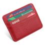 Wholesale mini card holder leather card bag front pocket wallet rfid pu credit card holder