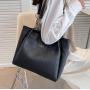 Large capacity new high-end versatile one shoulder tote bag