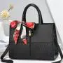 New Arrival Sac a Main Femme Crocodile Handbags Popular Shoulder Bag Luxury Bags With Scarves For Women
