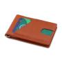 Custom Men Rfid Blocking Money Clip Wallet PU Leather Money Clips Wallet For Men