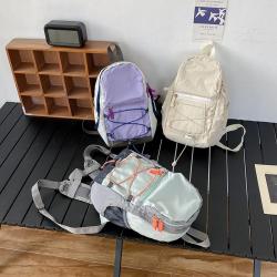 ZWY029 Outdoor Sports Casual Daily Unisex Shoulder Bag New Nylon Mini Drawstring Travel Bag Lightweight Portable Backpacks