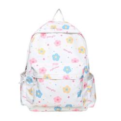 Flower Children Schoolbag Backpack Fashion Designer School Bags Large Capacity Travel Backpack Women's Bag Waterproof Polyester