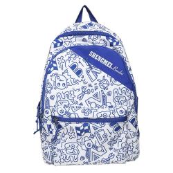 HR355 Women Geometric Graffiti Backpack Man's School Students Backpack for Laptop Bag Nylon Waterproof Outdoor Travel Backpack