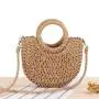 New Designer Wholesale Women Handbags Manufacturer Customs  Handbag Handmade Customized Woven Straw Beach Tote Bag