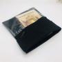Custom Logo Printing Cotton Linen Plastic Gift Shopping Bag Shoe Dust Storage Bag Large Black Cotton Shoe Packaging Pouch