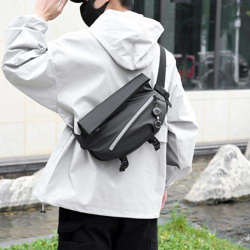 New waterproof multi compartment sports and leisure diagonal span bag