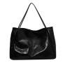 Casual large bag, new trendy fashion, simple ins women's bag, shoulder bag, large capacity commuting tote bag