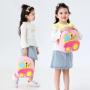 ZWY207 New Cartoon Engineering Truck Kids Plush Backpack Compact Cute Lightweight Baby Shoulder Bag Wholesale Dgger Backpack