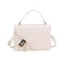 Fasctory Wholesale 2024 Fashionable Handbags Messenger Bags Solid Color Embossed Leather Single Shoulder Crossbody Bag for Women