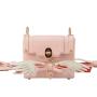 Custom Angel white wings PU cute decorative women's bag Portable zipper shoulder niche design plus logo Tote bag
