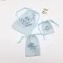 Custom Logo Printed Jewelry Cotton Pouch Small Cosmetic Gift Storage Muslin Packaging Drawstring Cotton Bag