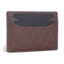 Custom logo Credit Card Holder Leather Minimalist Card Case Front Pocket Wallet for Men