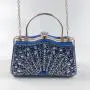 Ladies Wedding Evening Purse Diamond Hand Bag Rhinestone Purses Dinner Handbag Gold Evening bags For Women