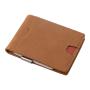 Rfid Men Front Pocket Wallet Leather Money Clip Card Holder Bifold Pu Leather Money Clip Wallet