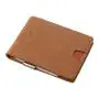 Rfid Men Front Pocket Wallet Leather Money Clip Card Holder Bifold Pu Leather Money Clip Wallet