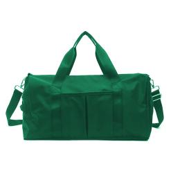 Gelory Custom Logo Multicolor New Unisex Sports Gym Bag Polyester Travel Duffel Bag With Shoes Compartment Wet Pocket