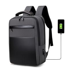 SC063 Business USB Men Waterproof Laptop Backpack For Men Large Capacity Outdoor Travel Backpack Student School Bag