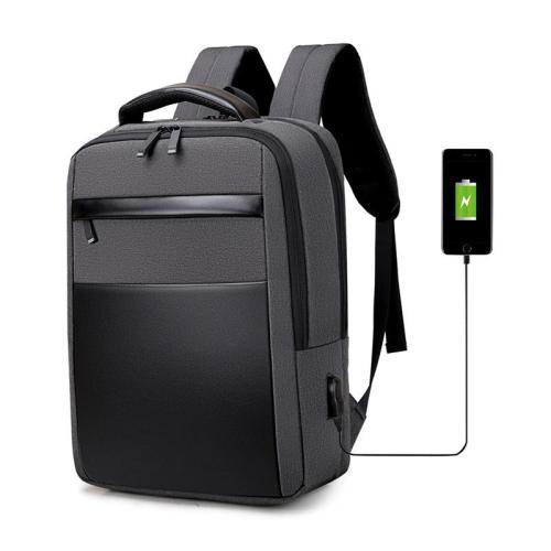 SC063 Business USB Men Waterproof Laptop Backpack For Men Large Capacity Outdoor Travel Backpack Student School Bag
