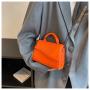 2024 New Stone Pattern Crossbody Women's Bag Casual Japanese and Korean Simple Pure Small Bag Wholesale Handbags Made In China