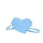 Heart Shape Designer Handbag Wholesale Pure Color Shoulder Bag Leather All Seasons Bags For Women