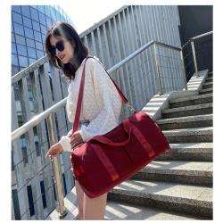 HR213 Unisex Short Distance Luggage Portable Travel Bag Dry Wet Separation Fitness Bag Oxford Cloth Waterproof Sport Fitness Bag