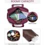 Carry on 2pc/set waterproof trendy overnight crossbody handbag lightweight Weekender outdoor travel luggage garment duffel bags
