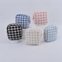New Arrival Wholesale Small Square Box Cosmetic Portable Travel Pink Cute Eco Friendly Terry Small Cosmetic Bag