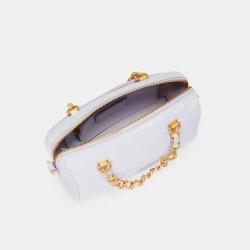 2024 Wholesale Fashion Women's Handbag Leather Crossbody Bag Metal Chain Messenger Bag Ladies Sling Bag