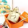 ladysky Top product fashion Unique collar ladies backpack for girls top selling quality PU women's handbag bag factory 26 cm