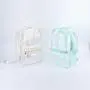 Keymay New Design Back to School Gift Stadium Approved Backpack Clear Plastic PVC Backpack Transparent Backpack for School