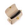 2024 Hot Sale Famous Brand Stitching Matching Color Ladies Hand Bags Metal Buckle Custom Logo Flap Womens Handbags