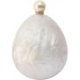 Custom design Acrylic resin Pearl Evening Bag Bowling Lady Elegant Clutch Hand Ball Chain Bag Messenger Shoulder Handbag Bag